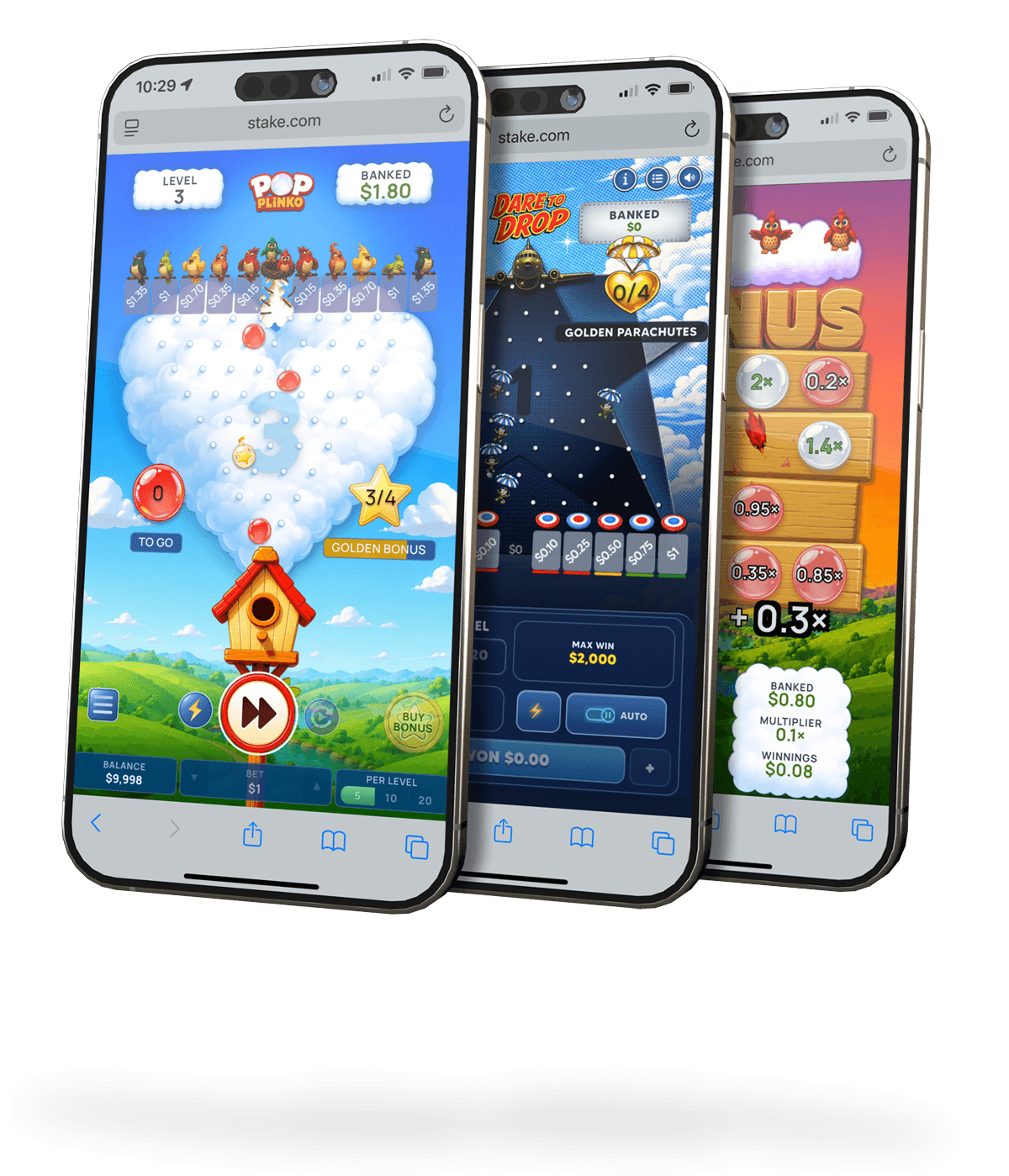 Casino Games on mobile devices