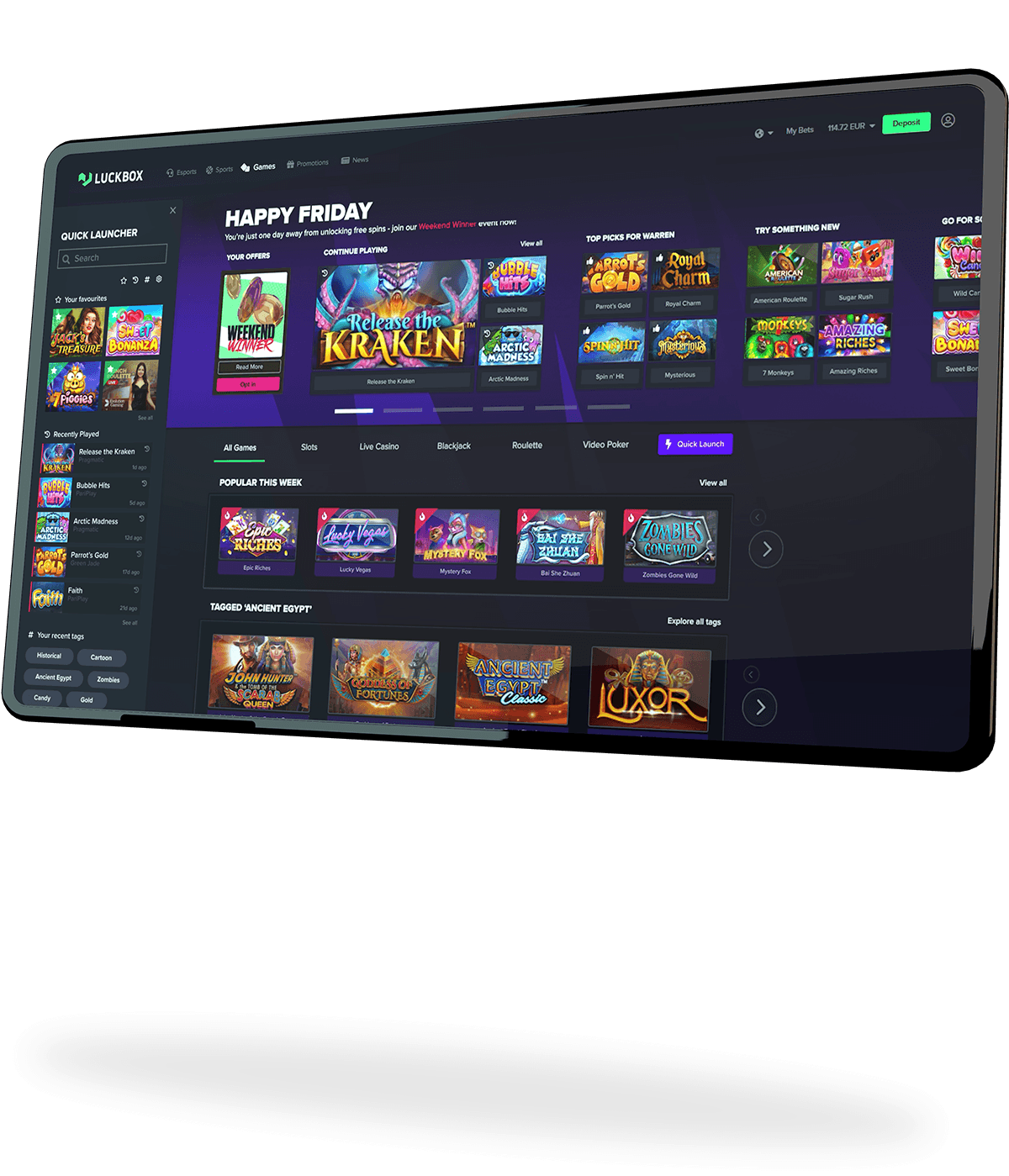 Luckbox Casino image